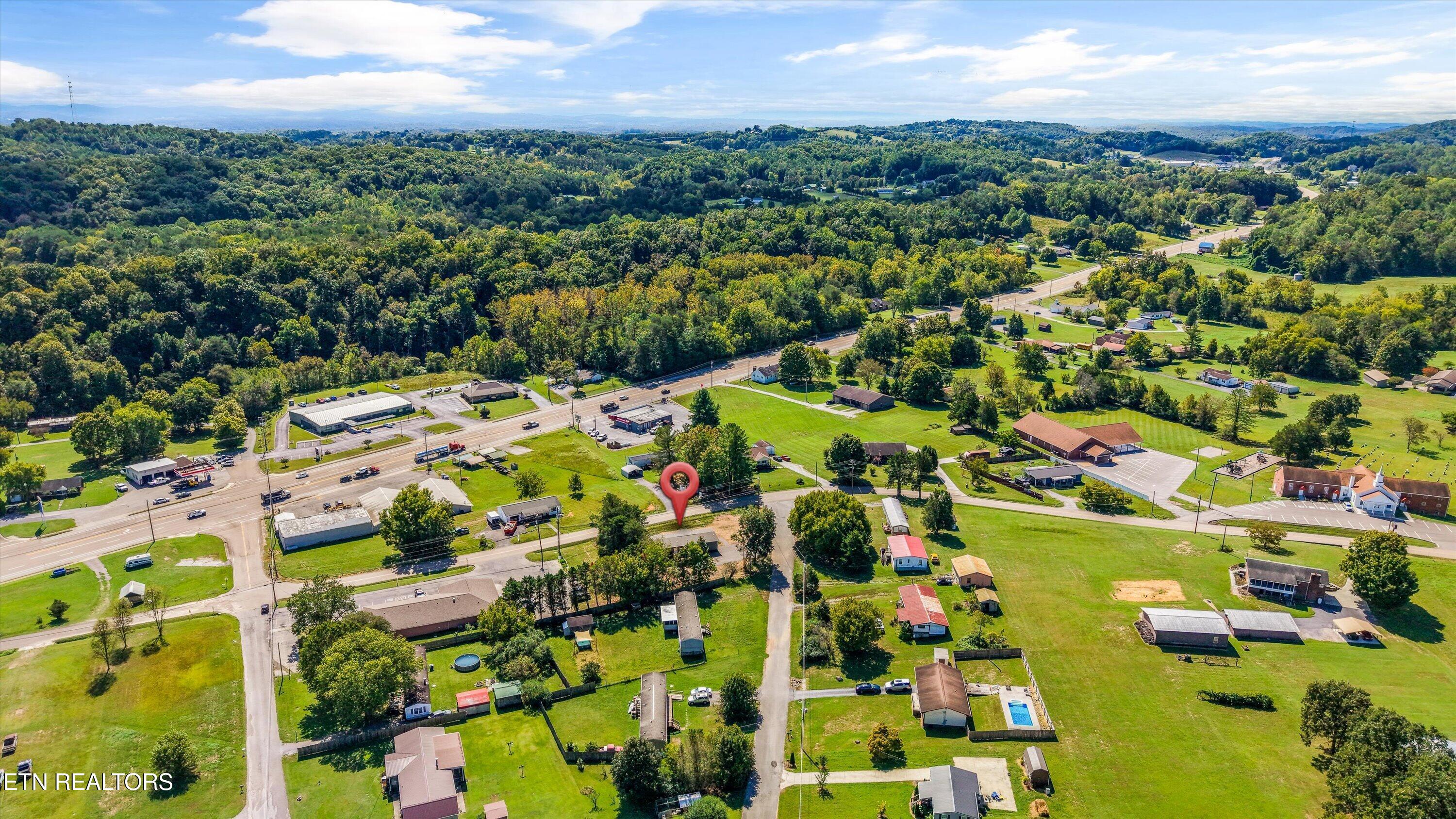 220 Emory Road Blaine, TN 37709 - Photo 44 of 44 DRONE SHOWING LOCATION
