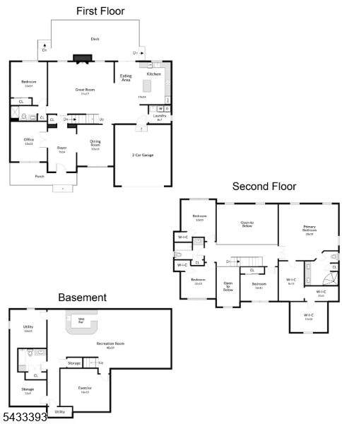 33 Stanton Street Clark, NJ 07066 - Photo 37 of 37 a picture of floor plan