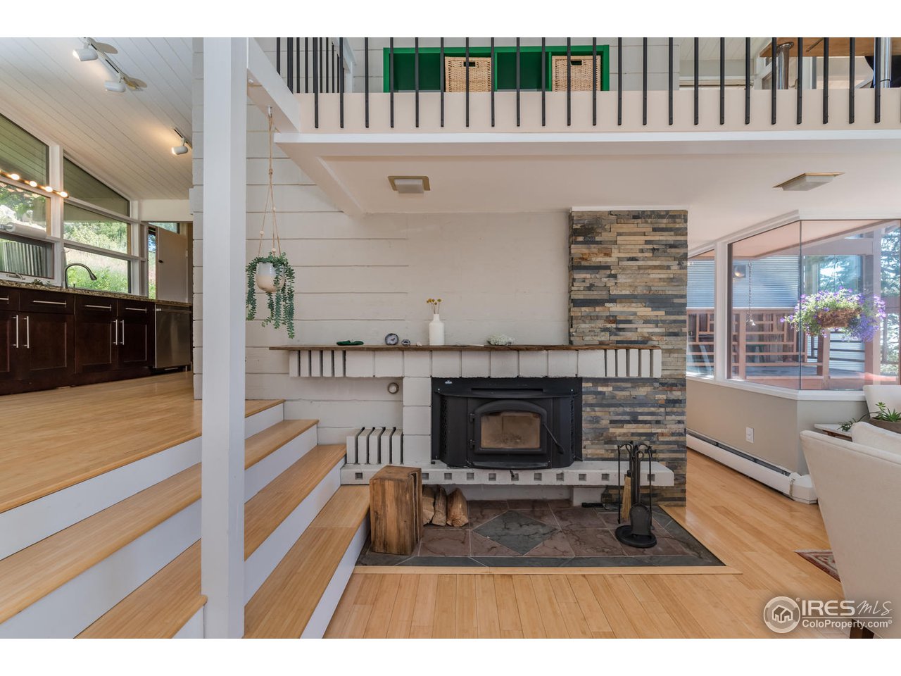134 Canon View Road Boulder, CO 80302 - Photo 4 of 33 Cozy Fireplace