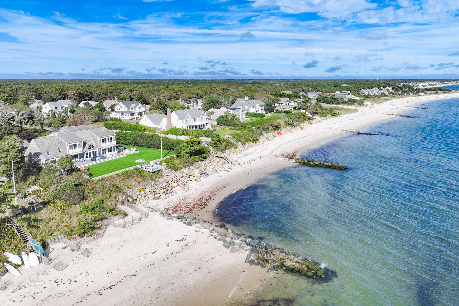 75 Shore Road West Harwich, MA 02671 - Photo 1 of 53 a view of a pathway with a ocean view