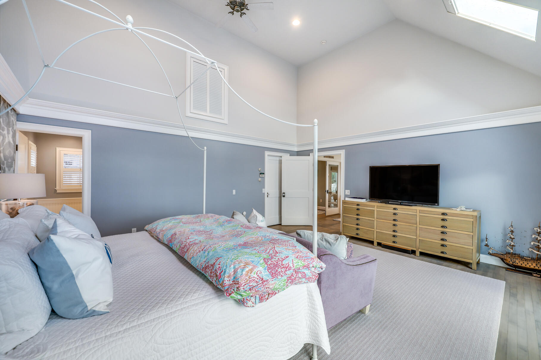 75 Shore Road West Harwich, MA 02671 - Photo 26 of 53 a bedroom with furniture and flat screen tv
