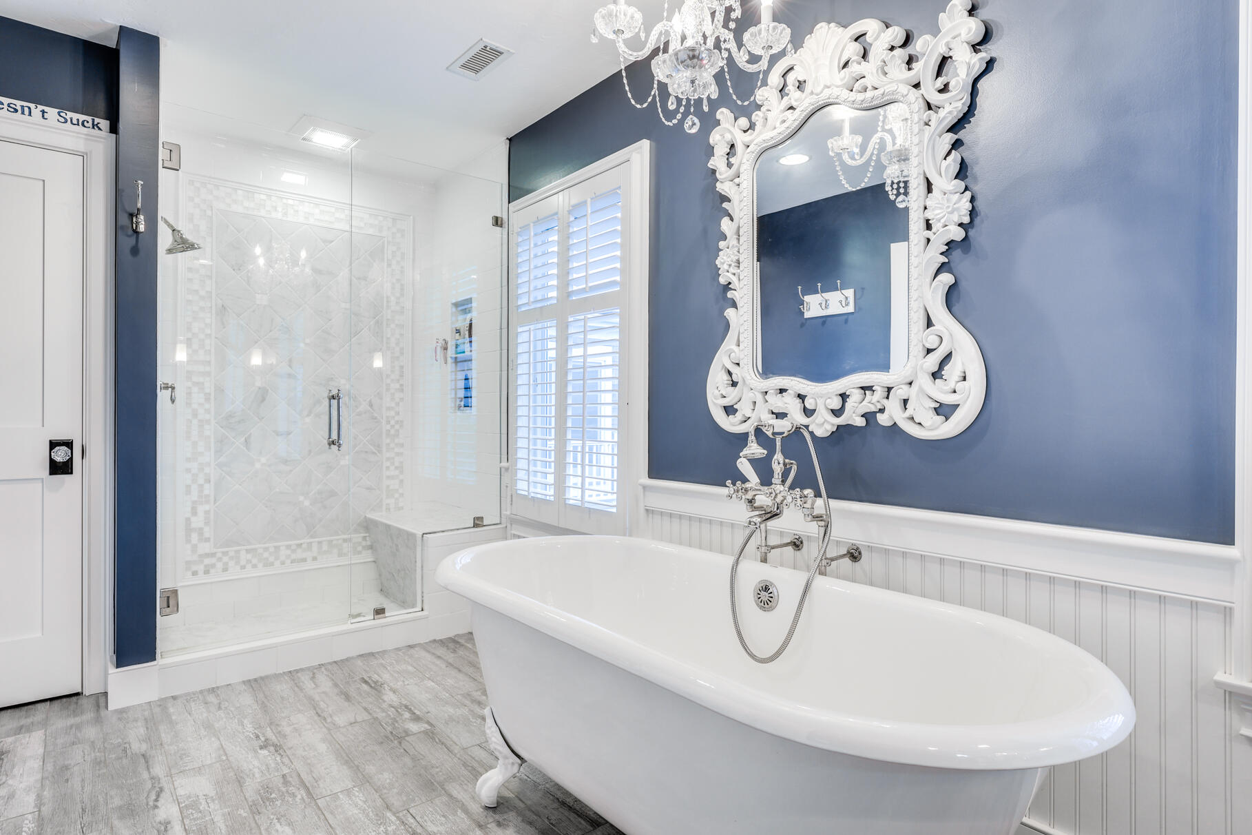75 Shore Road West Harwich, MA 02671 - Photo 33 of 53 a bathroom with a bathtub and shower