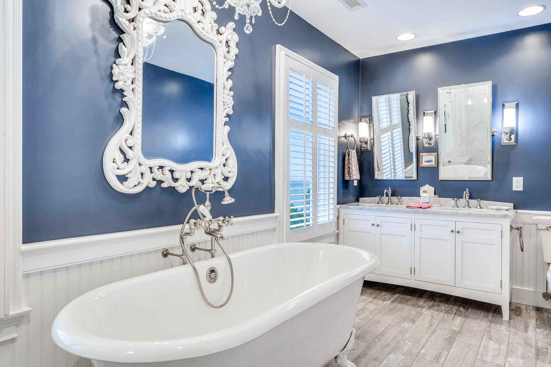75 Shore Road West Harwich, MA 02671 - Photo 34 of 53 a bathroom with a tub sink and mirror