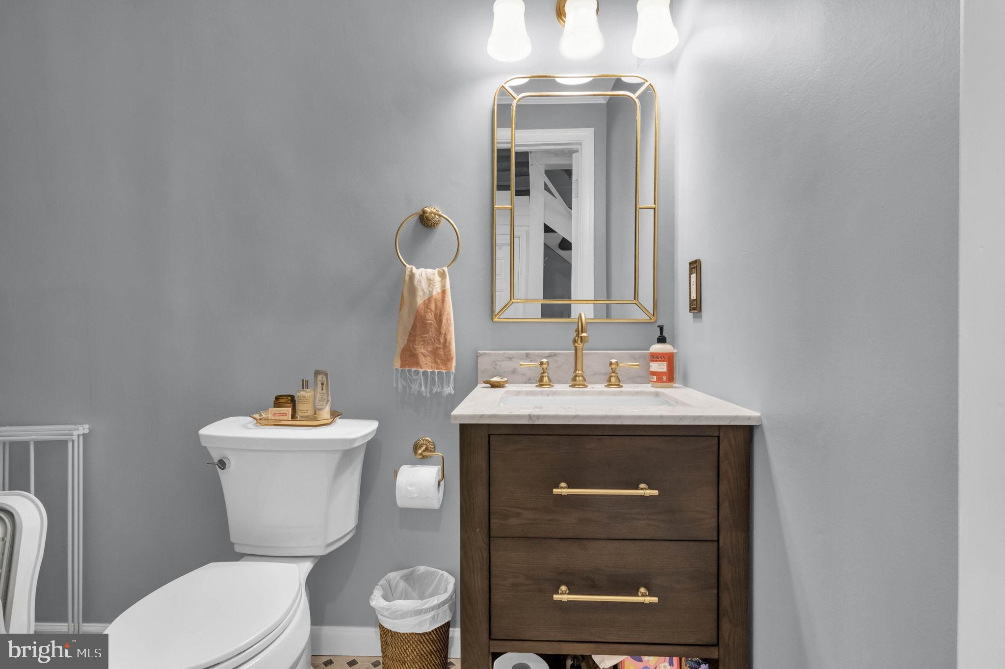 1526 Gales Street Northeast Washington, DC 20002 - Photo 16 of 35 Elegant bathroom with modern fixtures.