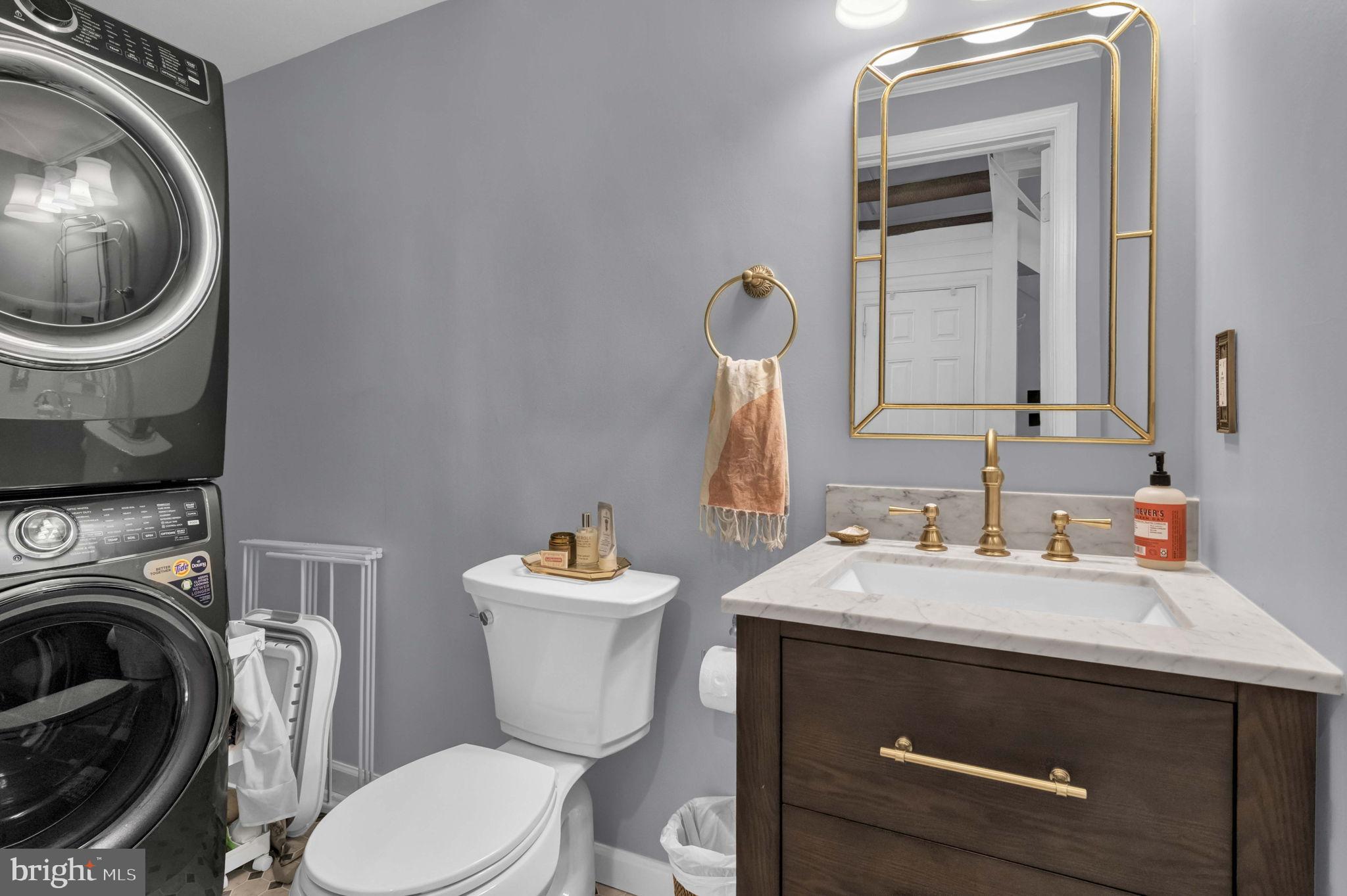 1526 Gales Street Northeast Washington, DC 20002 - Photo 17 of 35 Chic laundry nook with modern elegance.