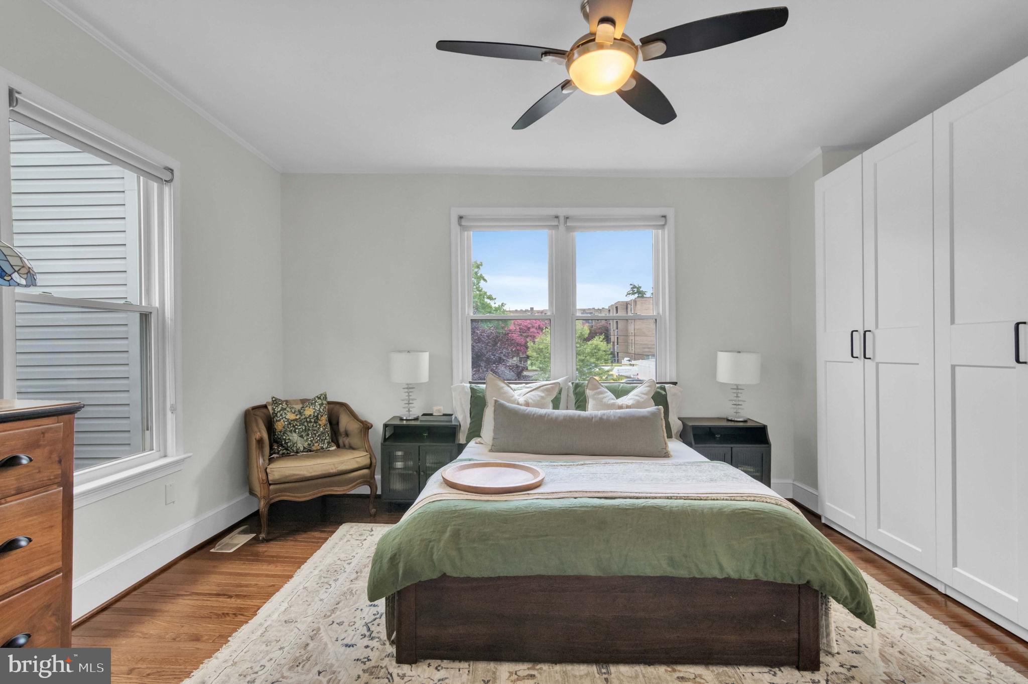 1526 Gales Street Northeast Washington, DC 20002 - Photo 20 of 35 Serene bedroom with natural light and charm.