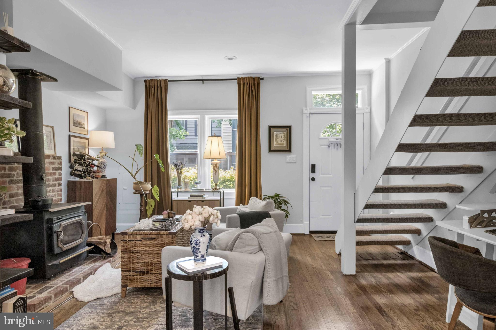 1526 Gales Street Northeast Washington, DC 20002 - Photo 3 of 35 Charming living space with inviting warmth.