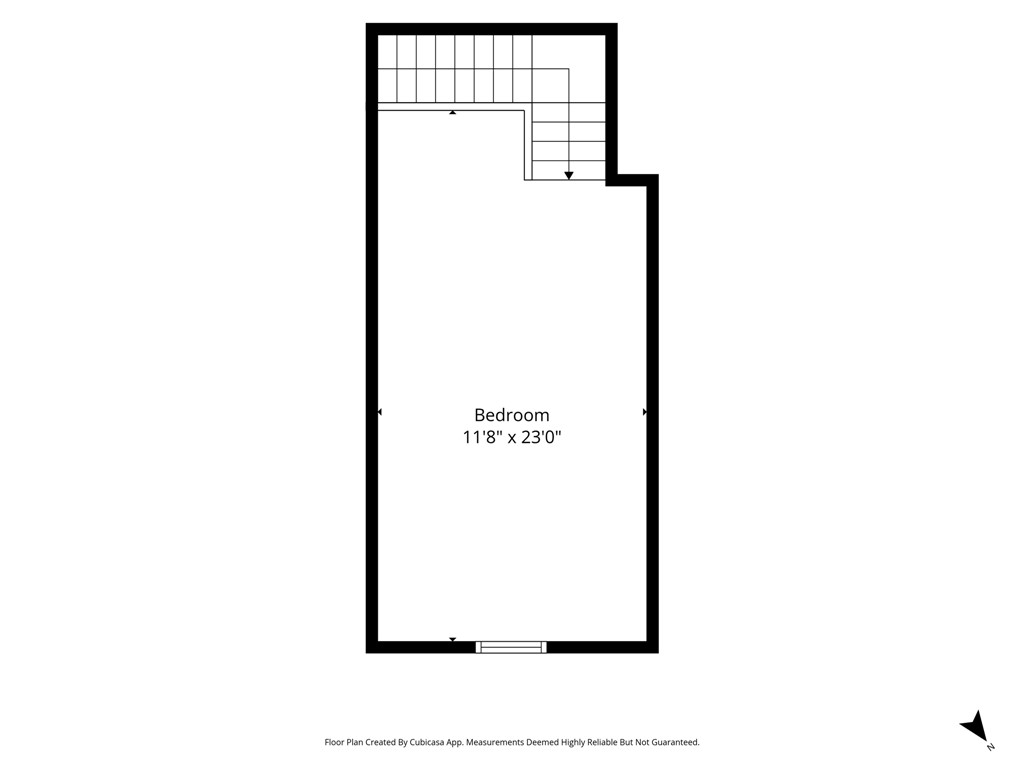 247 Clardy Road Pelzer, SC 29669 - Photo 34 of 34 An organized floor plan highlights the flow and spatial arrangement of this upper-level bedroom.