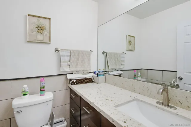 a bathroom with a sink and a toilet