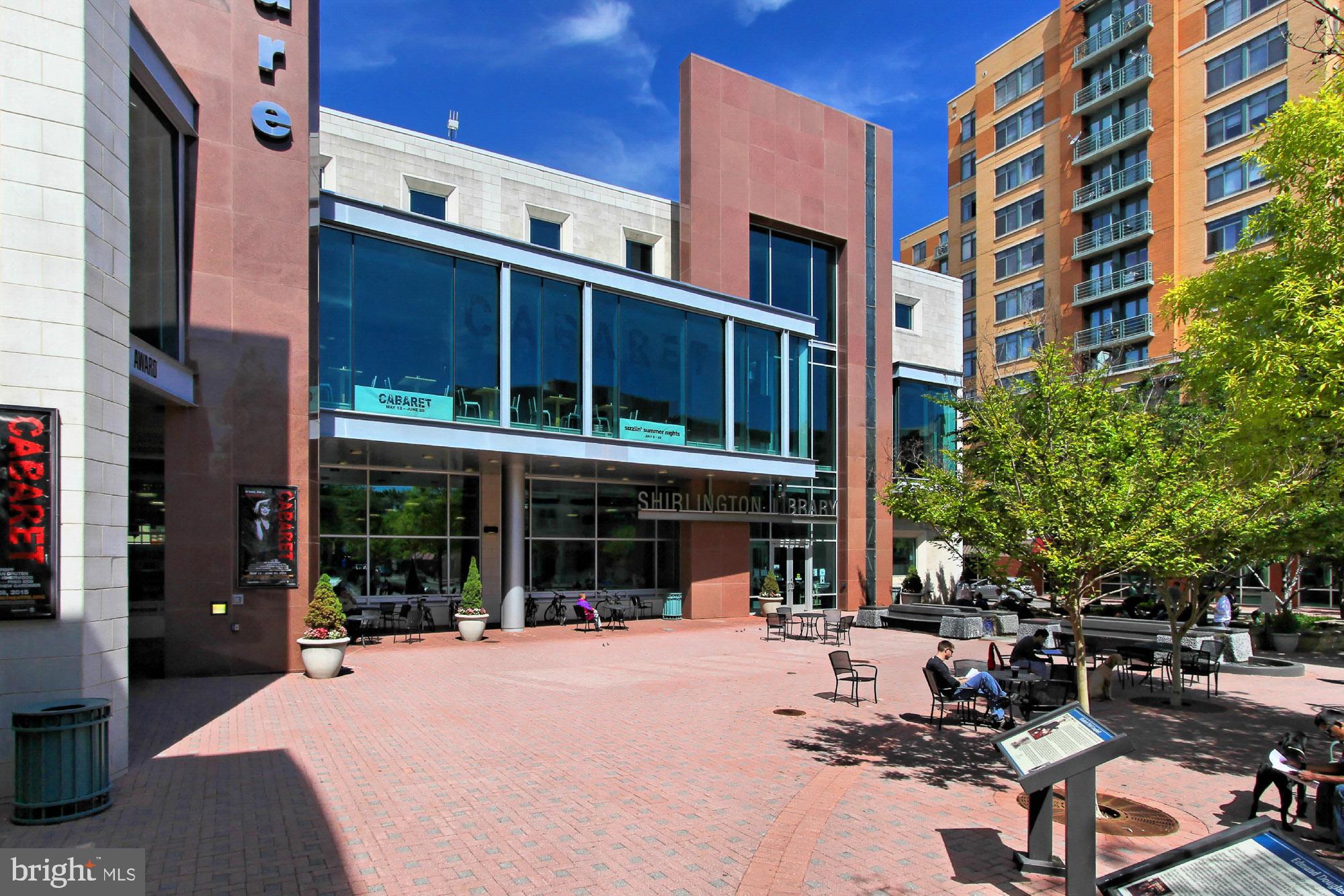 3384 Gunston Road Alexandria, VA 22302 - Photo 32 of 38 Shirlington Branch of Arlington Public Library.