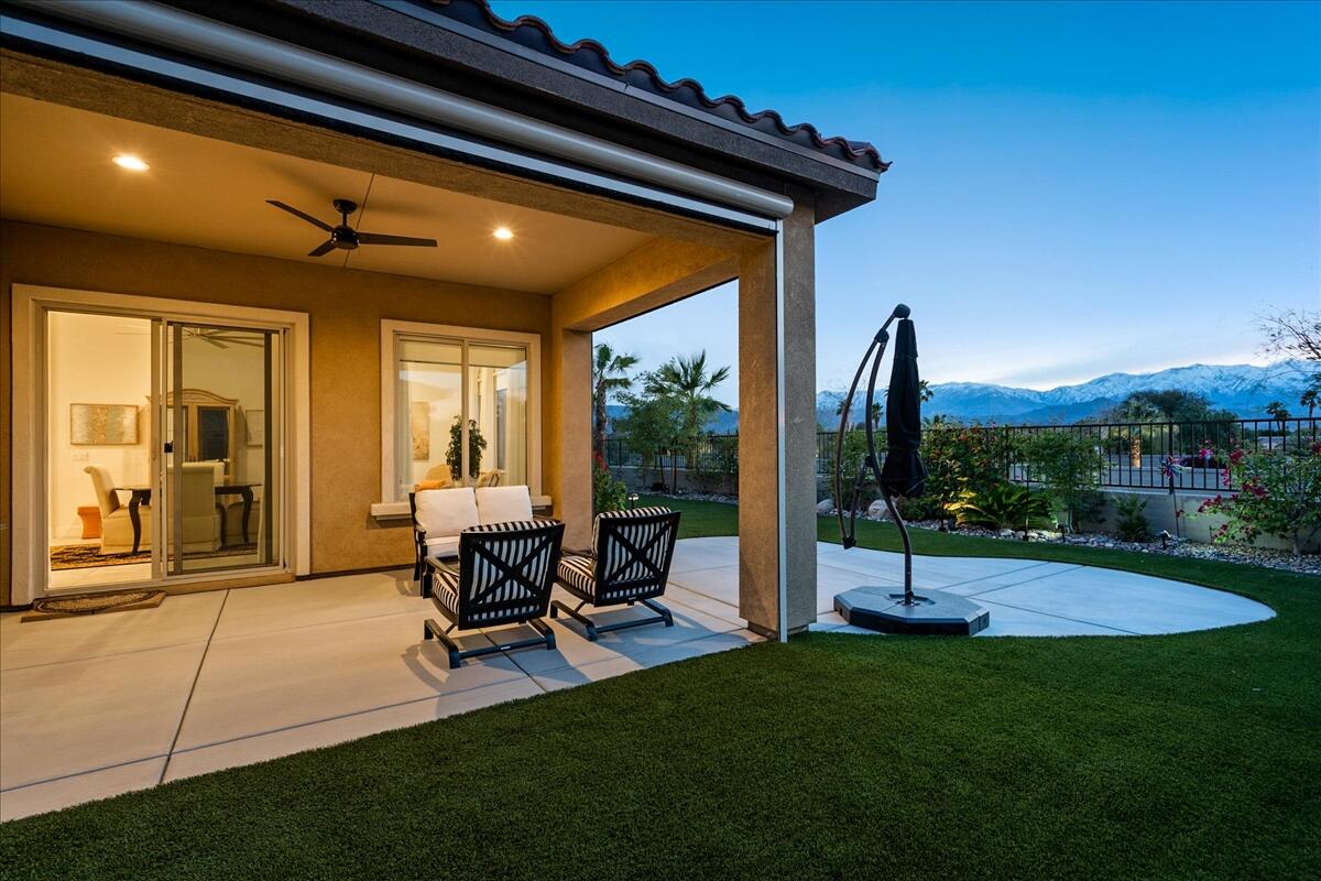 36 Burgundy Rancho Mirage, CA 92270 - Photo 11 of 14 a view of yard with patio