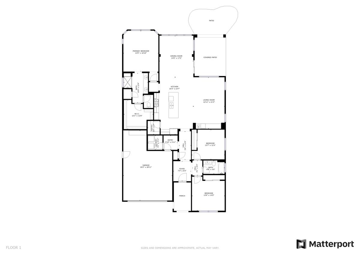 36 Burgundy Rancho Mirage, CA 92270 - Photo 14 of 14 a picture of floor plan