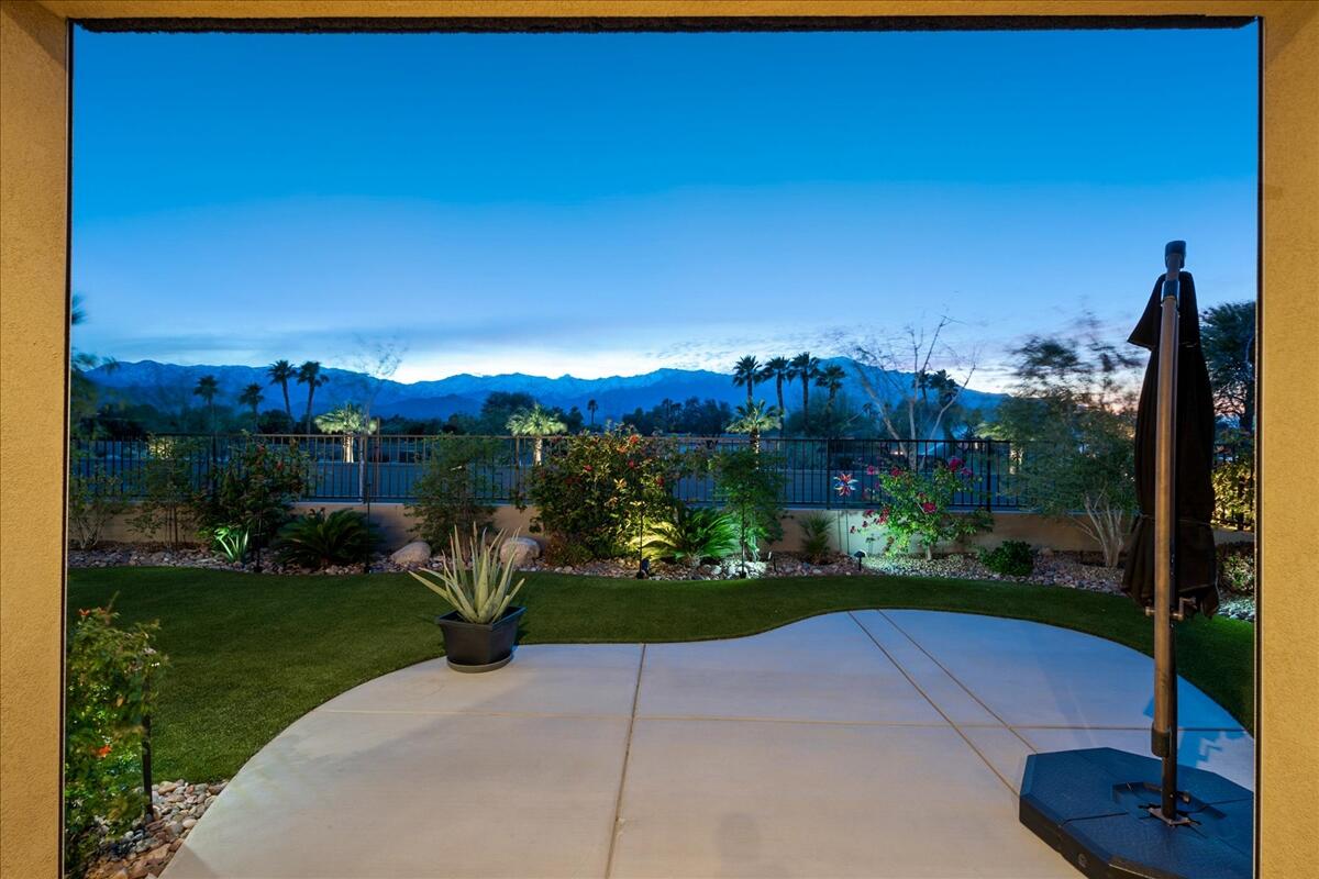 36 Burgundy Rancho Mirage, CA 92270 - Photo 9 of 14 a view of a street with a view of a house