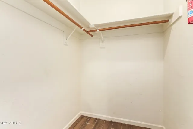 a view of a room with shelf