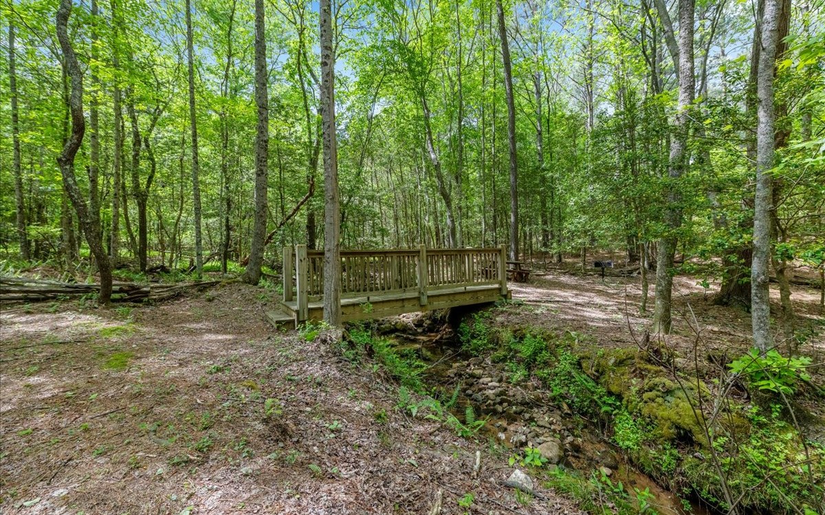 Lt158 Stables Loop Blairsville, GA 30512 - Photo 38 of 42 a backyard of a house with lots of green space and chair