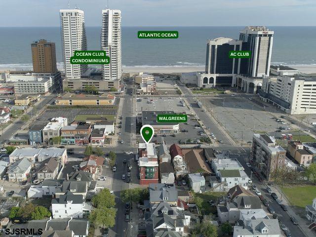 3201 Atlantic Avenue, Unit 25 Atlantic City, NJ 08401 - Photo 14 of 16 an aerial view of a city with seating space