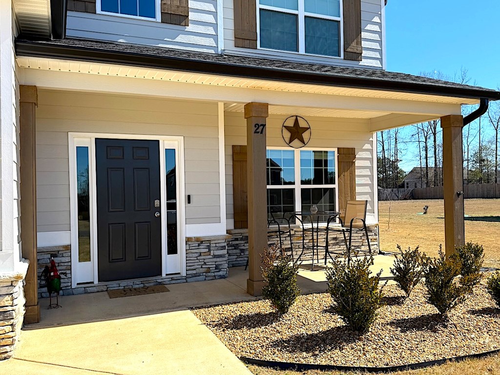 27 Sugar Maple Drive Fort Mitchell, AL 36856 - Photo 3 of 28 a view of a entryway door front of house
