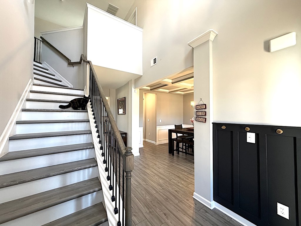 27 Sugar Maple Drive Fort Mitchell, AL 36856 - Photo 4 of 28 a view of entryway and hall with wooden floor