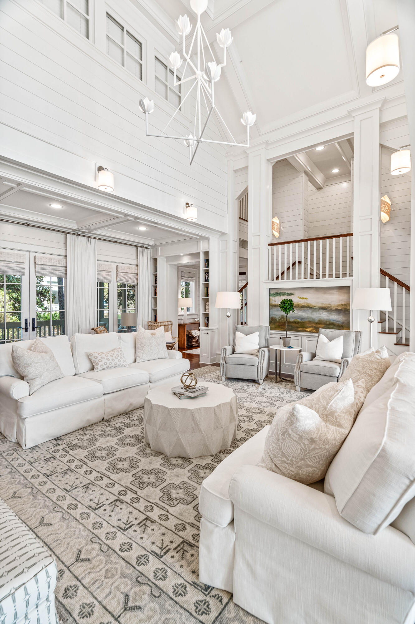 8 Shingle Lane Watersound, FL 32461 - Photo 12 of 73 a living room with furniture and a large window