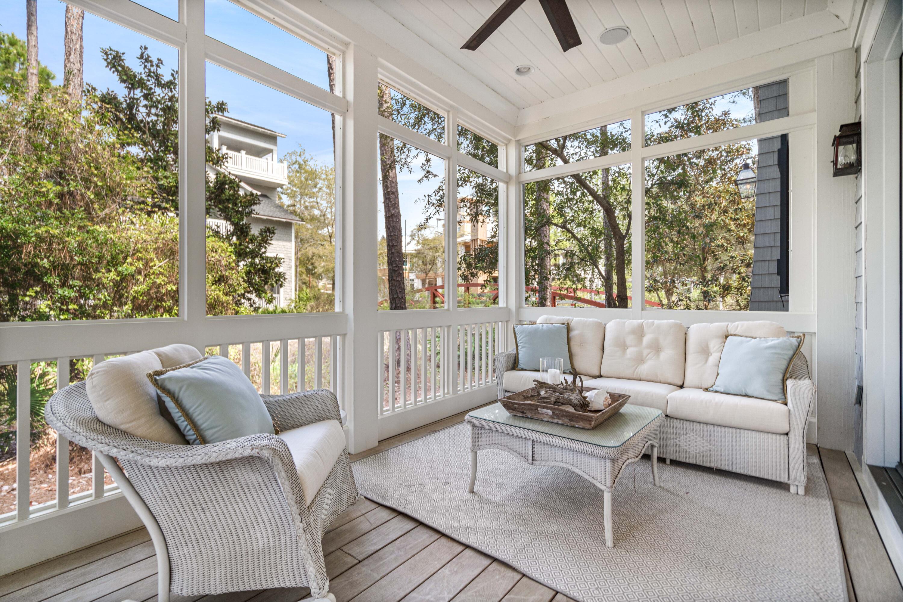 8 Shingle Lane Watersound, FL 32461 - Photo 25 of 73 a living room with furniture and a large window