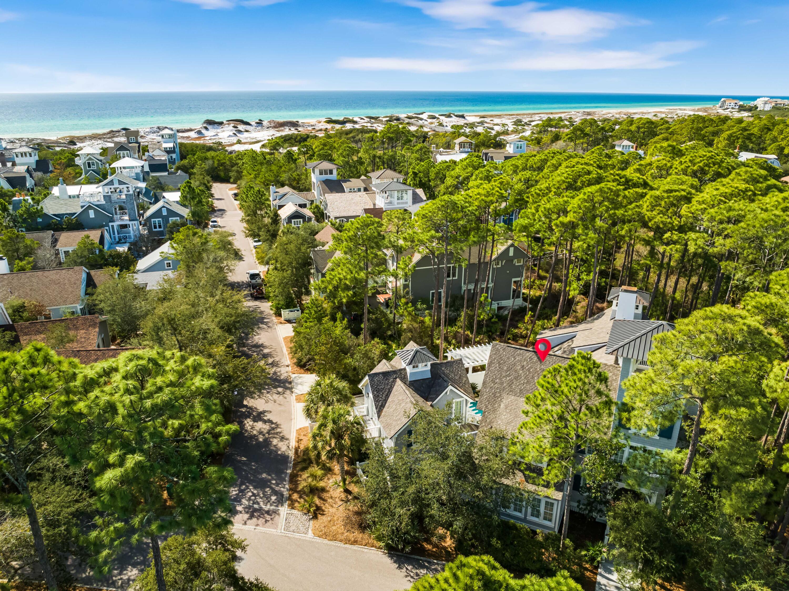 8 Shingle Lane Watersound, FL 32461 - Photo 4 of 73 8 Shingle Lane Aerial Marked-12