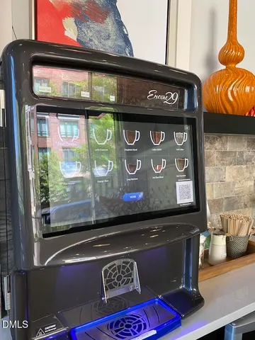 a front view of a retail shop