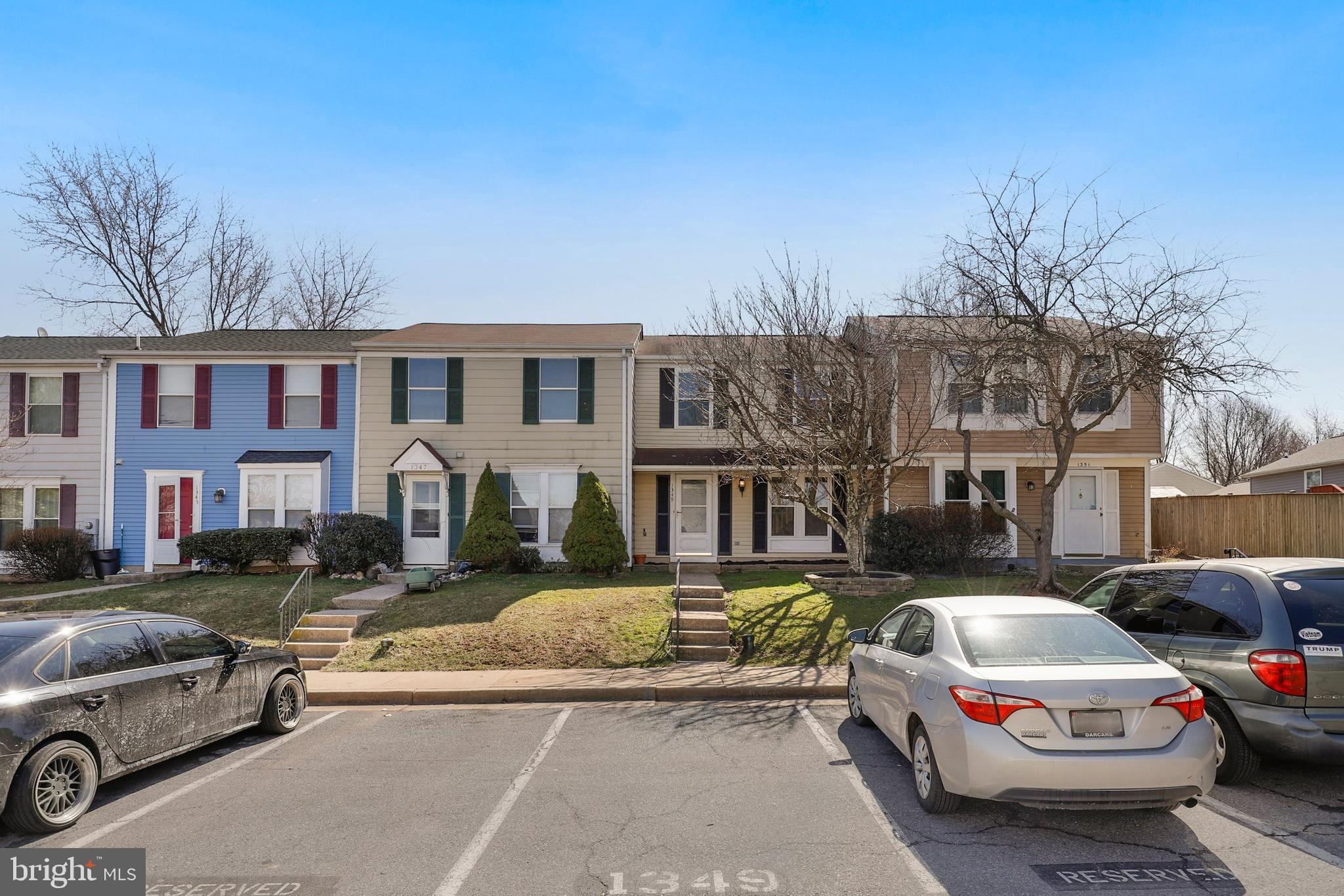 1349 David Lane Frederick, MD 21703 - Photo 23 of 24 a view of a cars park in front of a house