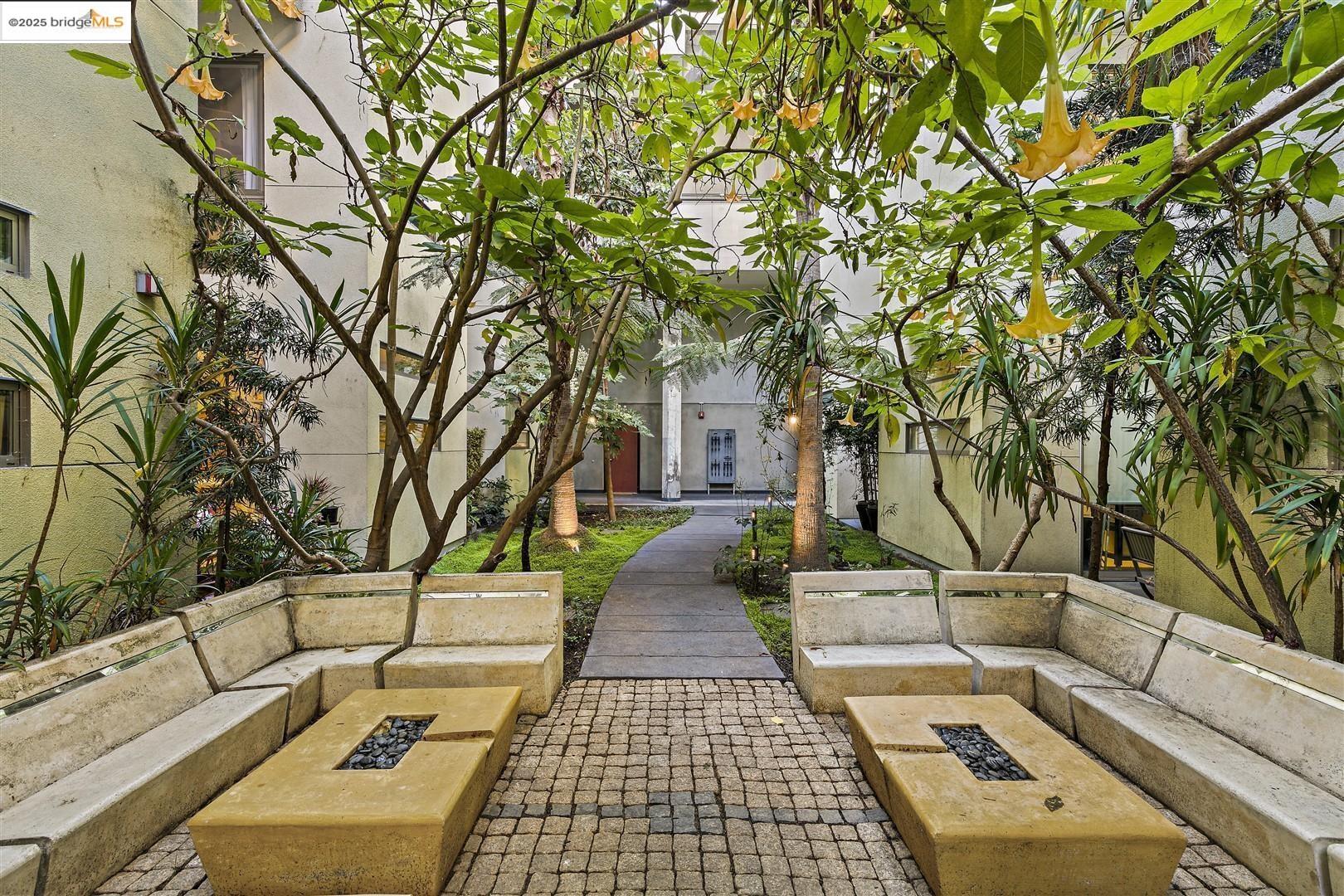 1201 Pine Street, Unit 315 Oakland, CA 94607 - Photo 33 of 41 View of home's community featuring a fire pit