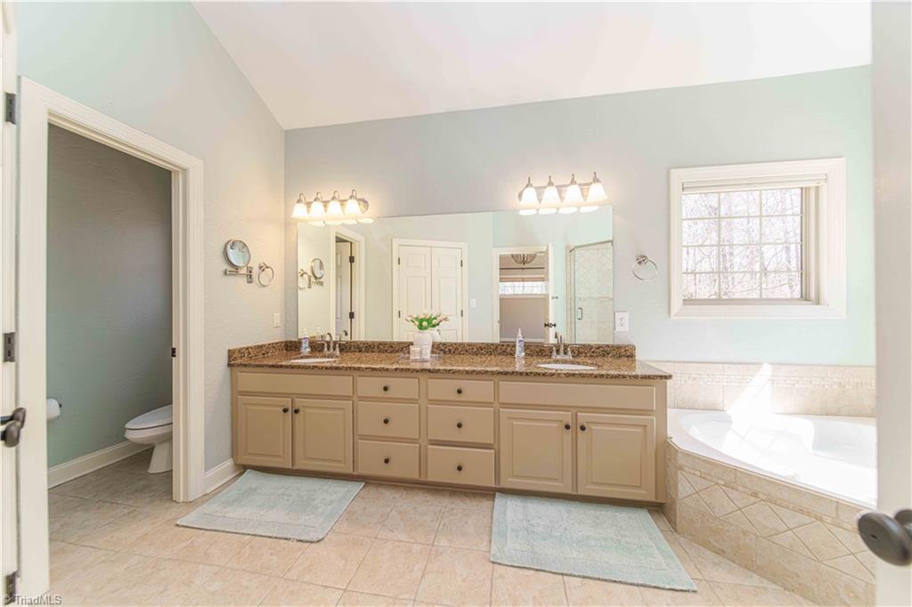4400 Preston Point High Point, NC 27265 - Photo 19 of 49 En Suite Primary Bathroom, Main Level.