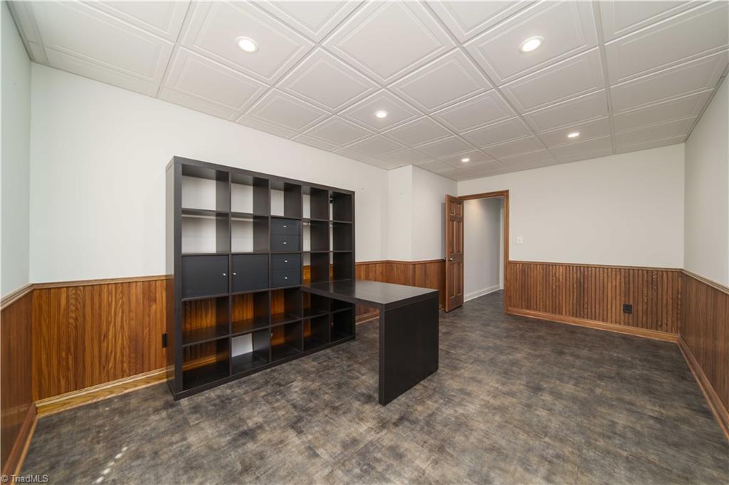 4400 Preston Point High Point, NC 27265 - Photo 34 of 49 Office, Solid Red Elmwood, Basement.