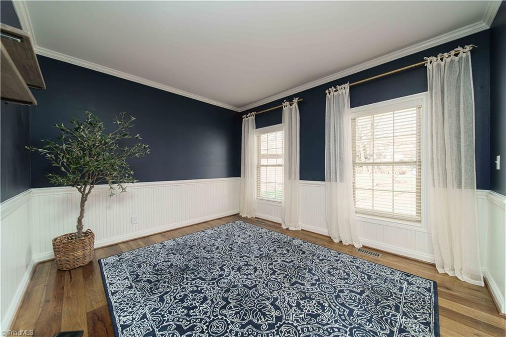 4400 Preston Point High Point, NC 27265 - Photo 4 of 49 Solid White Oak paneling painted white, Main Level.