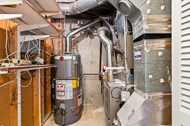 a view of a big room with closet and windows