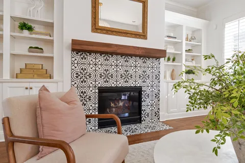 a bathroom with a shower and a sink
