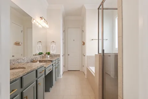 a view of a house with backyard porch and sitting area