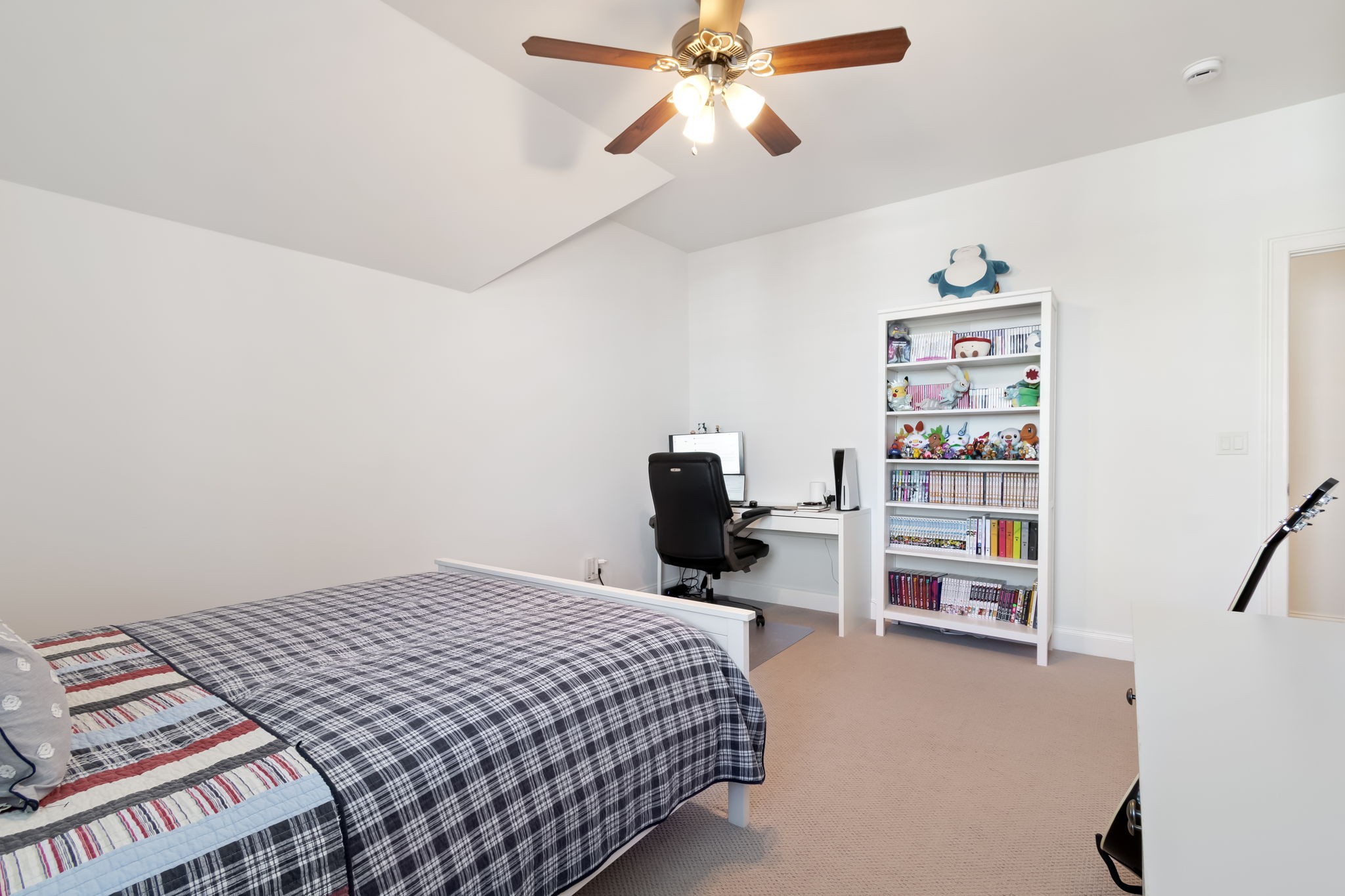 463 Avon River Road Franklin, TN 37064 - Photo 59 of 91 a bedroom with a bed and a book shelf