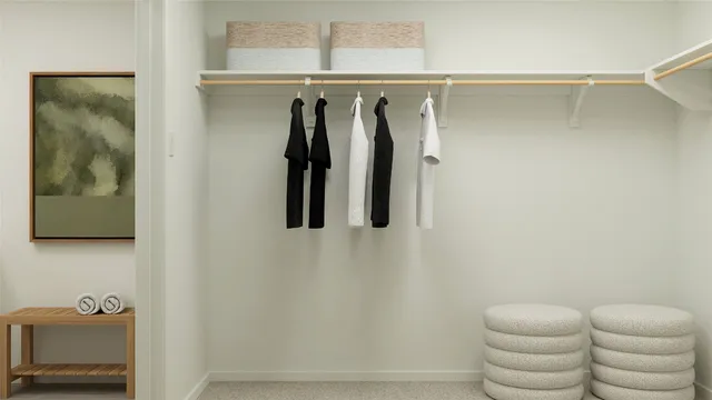 a bathroom with a shower and a toilet