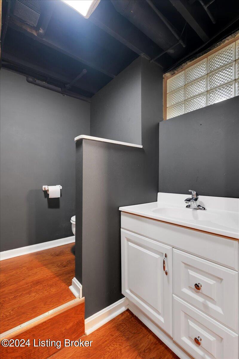 3709 Hanover Road Louisville, KY 40207 - Photo 31 of 39 Half Bath located in the finished basement.