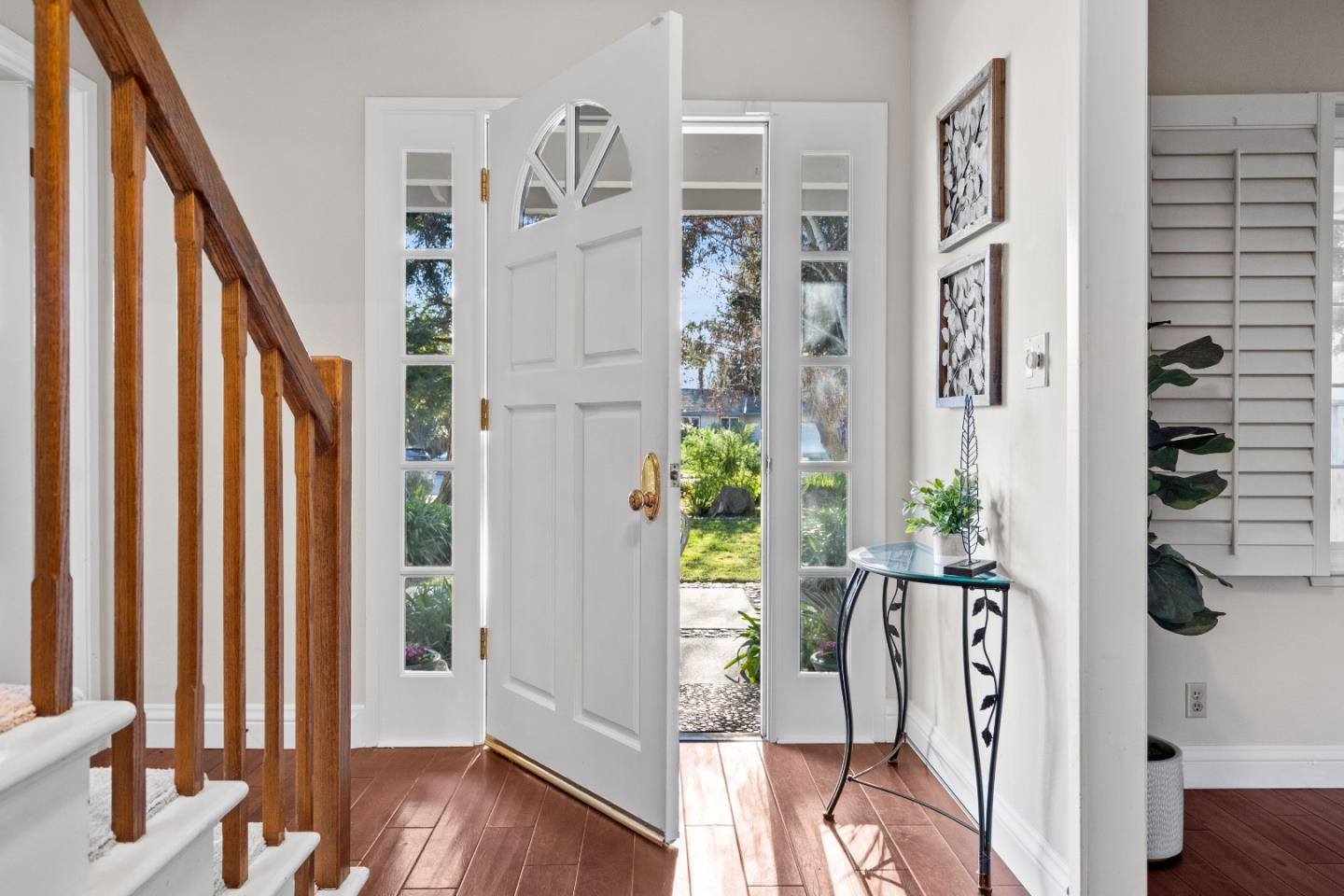 775 Steuben Drive Sunnyvale, CA 94087 - Photo 18 of 37 a view of a entryway with furniture and floor to ceiling window