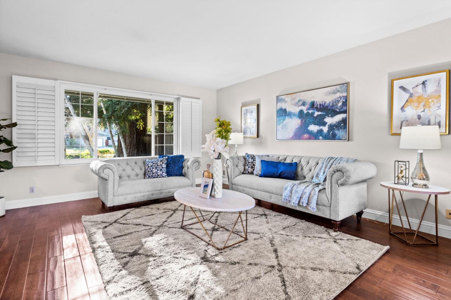 775 Steuben Drive Sunnyvale, CA 94087 - Photo 3 of 37 a living room with furniture and a large window