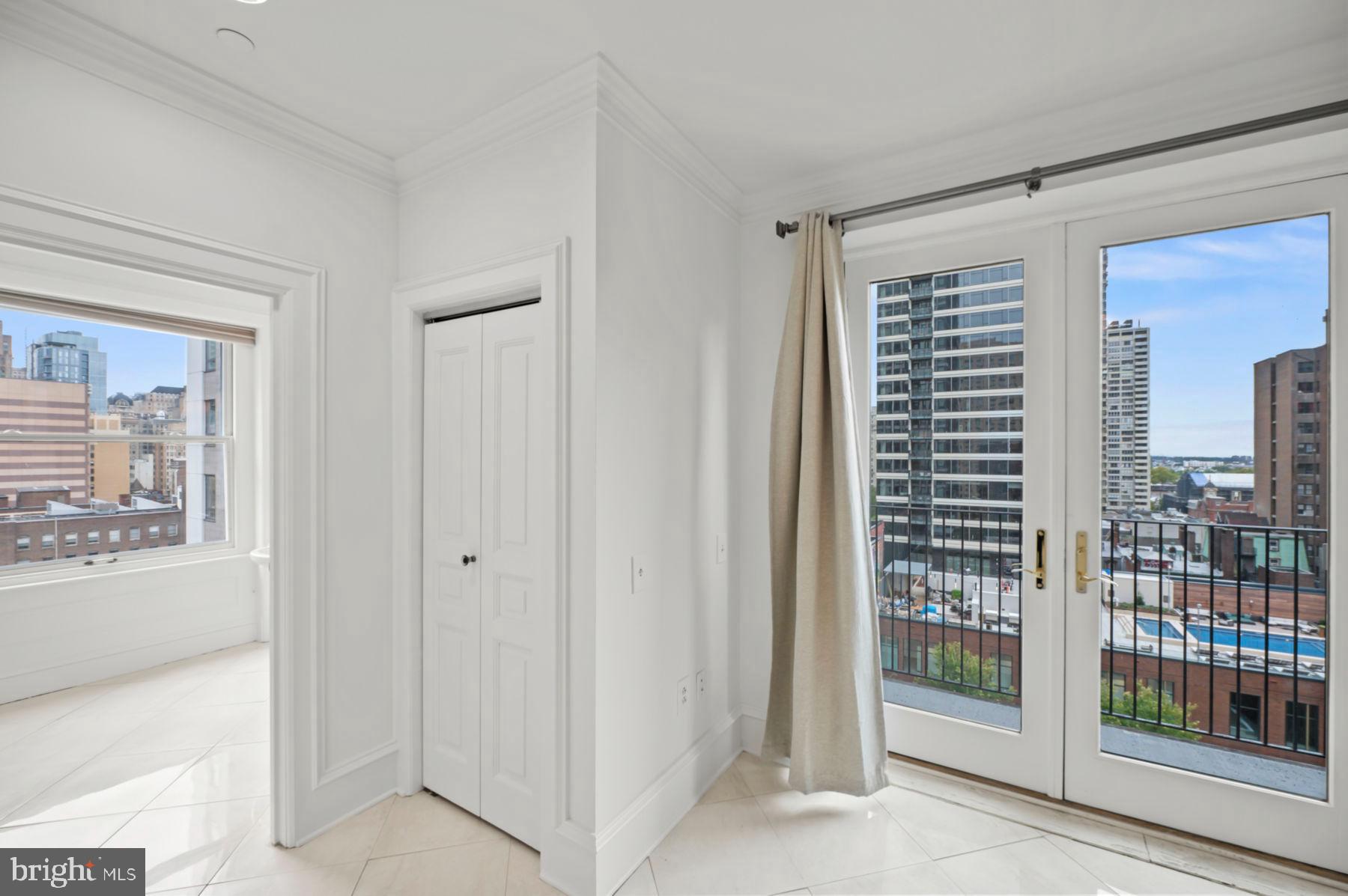 1920 Chestnut Street, Unit 10S Philadelphia, PA 19103 - Photo 16 of 44 Balcony doors
