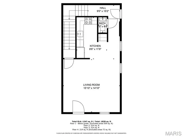 $2,000 | 815 Rutger Street, Unit FRONT, St. Louis, MO 63104