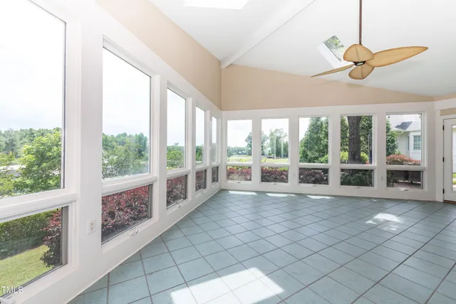 a view of bathroom with wooden floor