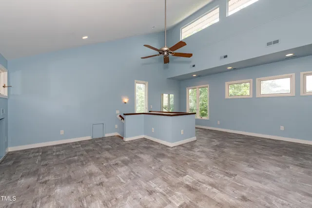 a view of a bedroom with closet and cabinet