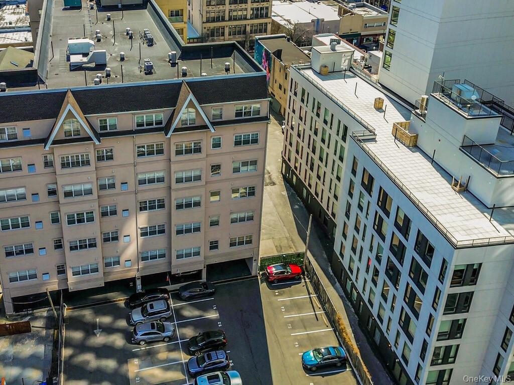 543 Main Street, Unit 407 New Rochelle, NY 10801 - Photo 24 of 25 Back of 543 Main showing Parking Spot 71