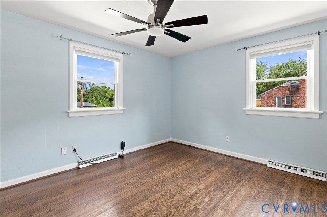 3006 Fortune Road Henrico, VA 23294 - Photo 17 of 26 Wood-finish flooring, two large windows with white