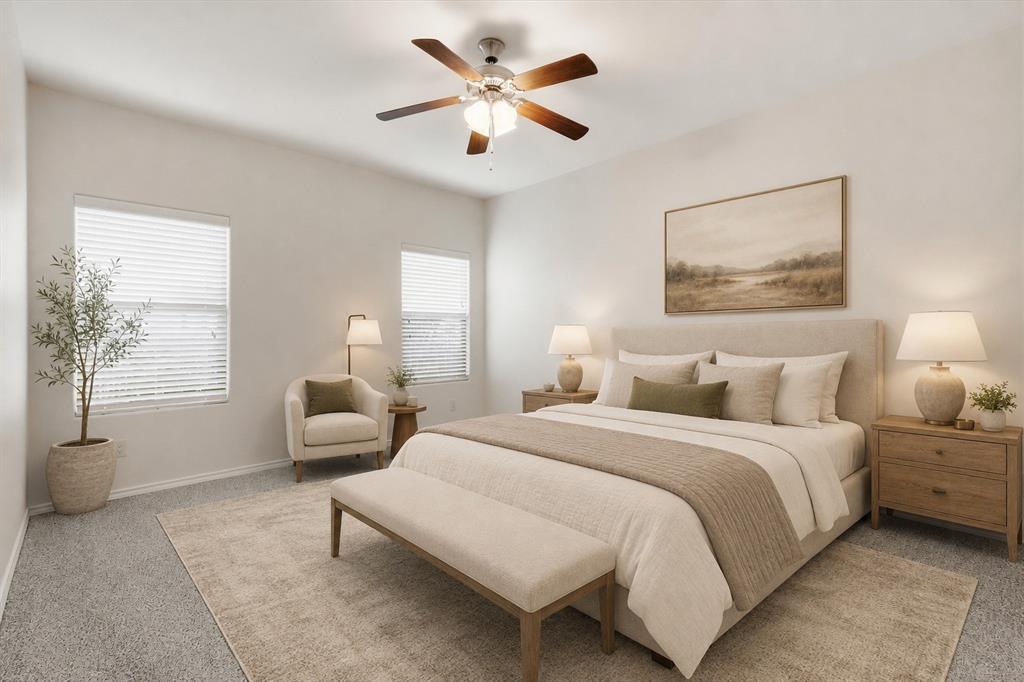 720 Rio Bravo Drive Fort Worth, TX 76052 - Photo 21 of 38 Primary Bedroom - Virtually Staged