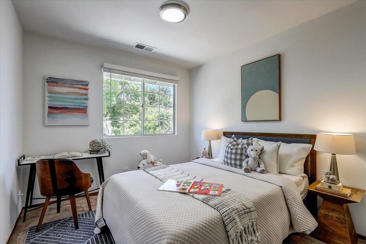 238 Mavis Drive Pleasanton, CA 94566 - Photo 30 of 53 a bedroom with a bed and window