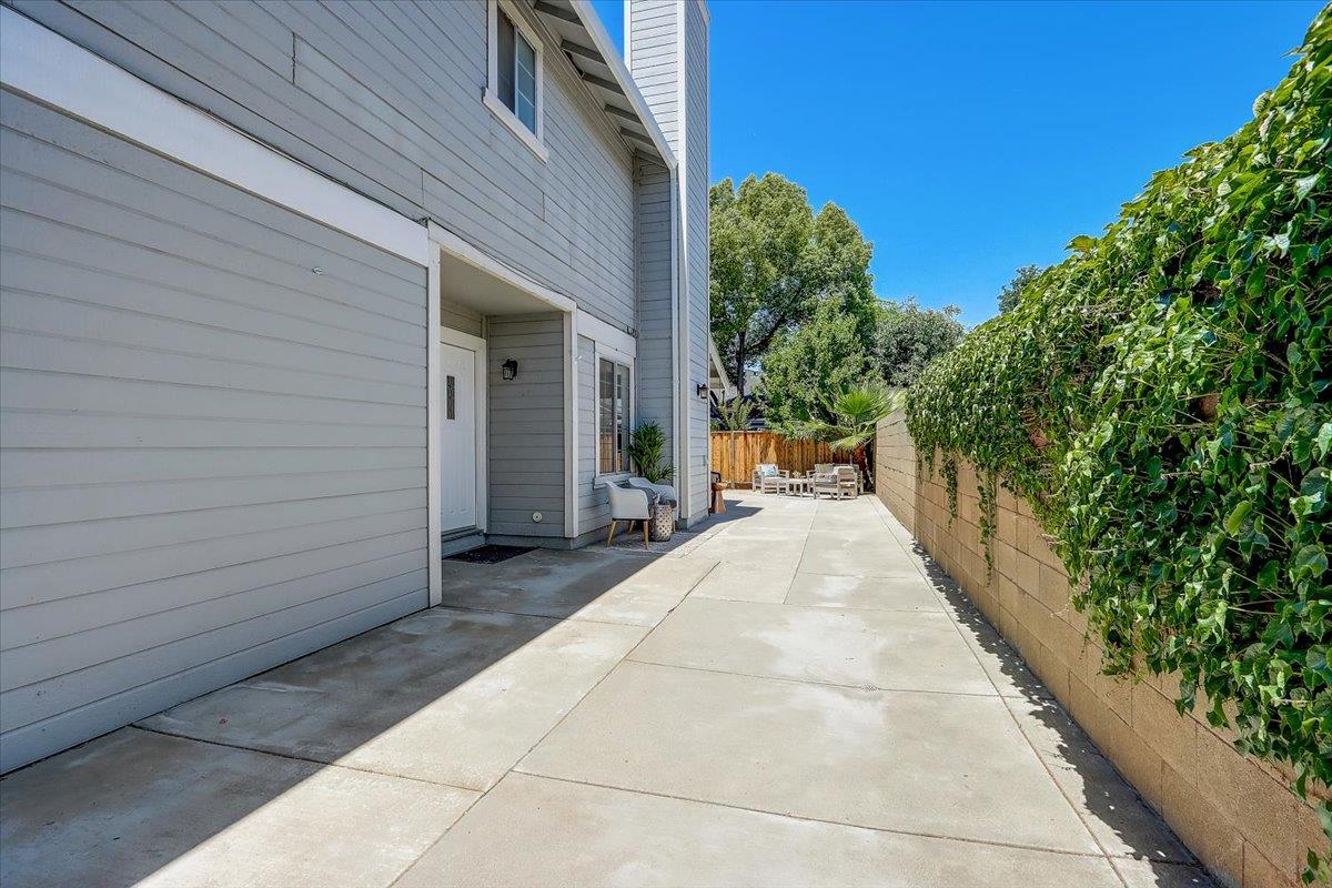 238 Mavis Drive Pleasanton, CA 94566 - Photo 36 of 53 a view of balcony with two potted plants