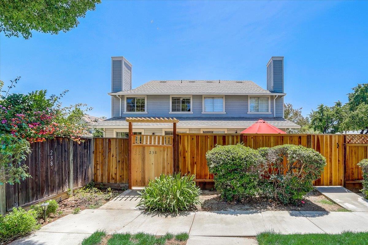 238 Mavis Drive Pleasanton, CA 94566 - Photo 42 of 53 a front view of a house with garden