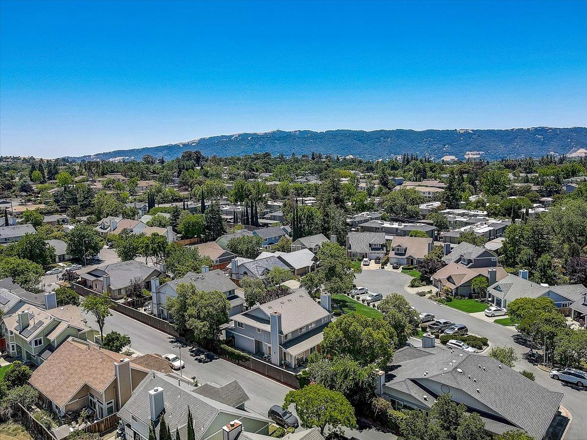 238 Mavis Drive Pleasanton, CA 94566 - Photo 49 of 53 an aerial view of residential house with green space